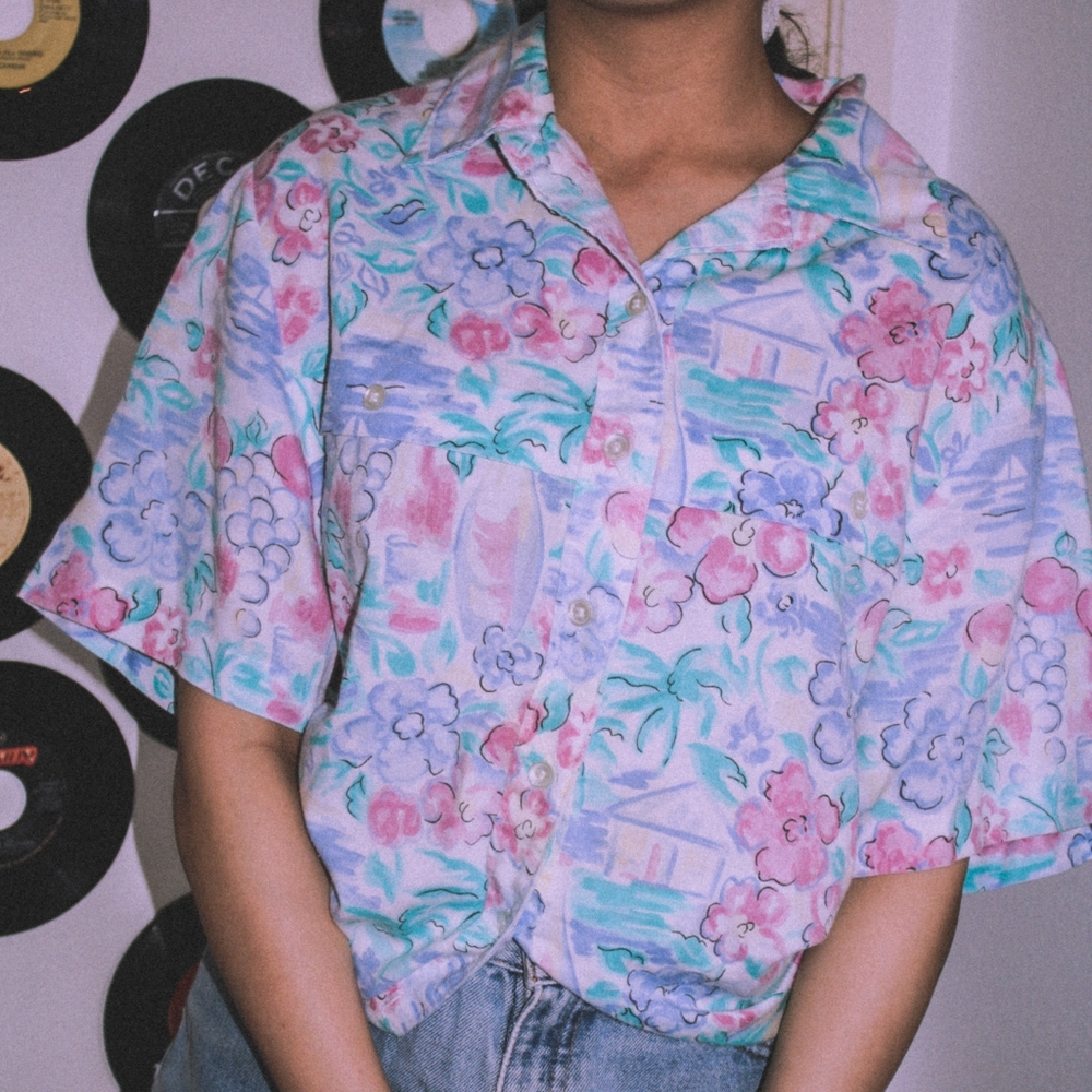 Patterned Button Up - image 1